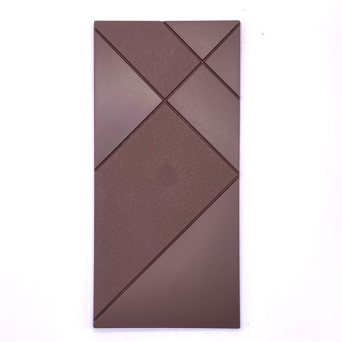 The front of the Dark Milk Chocolate Bar.