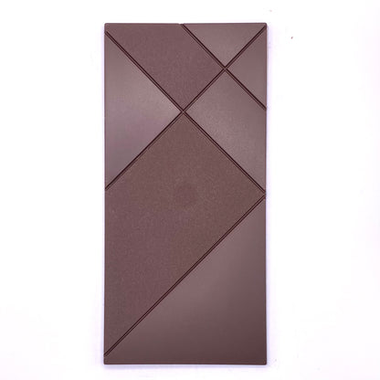 The front of the Dark Milk Chocolate Bar.